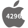 Aplicativo 4296 para iOS